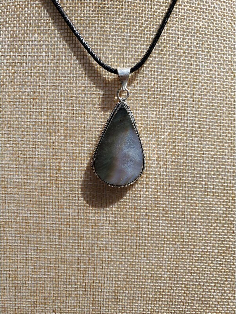 925 mother of pearl pendant - Picture 4 of 7